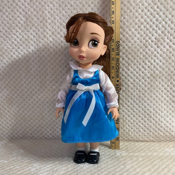Disney Animators Collection Belle Doll Blue Village Dress 🌹👸🏽 - Picture 2 of 9